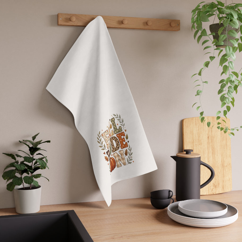 Fall Mode On Tea Towel