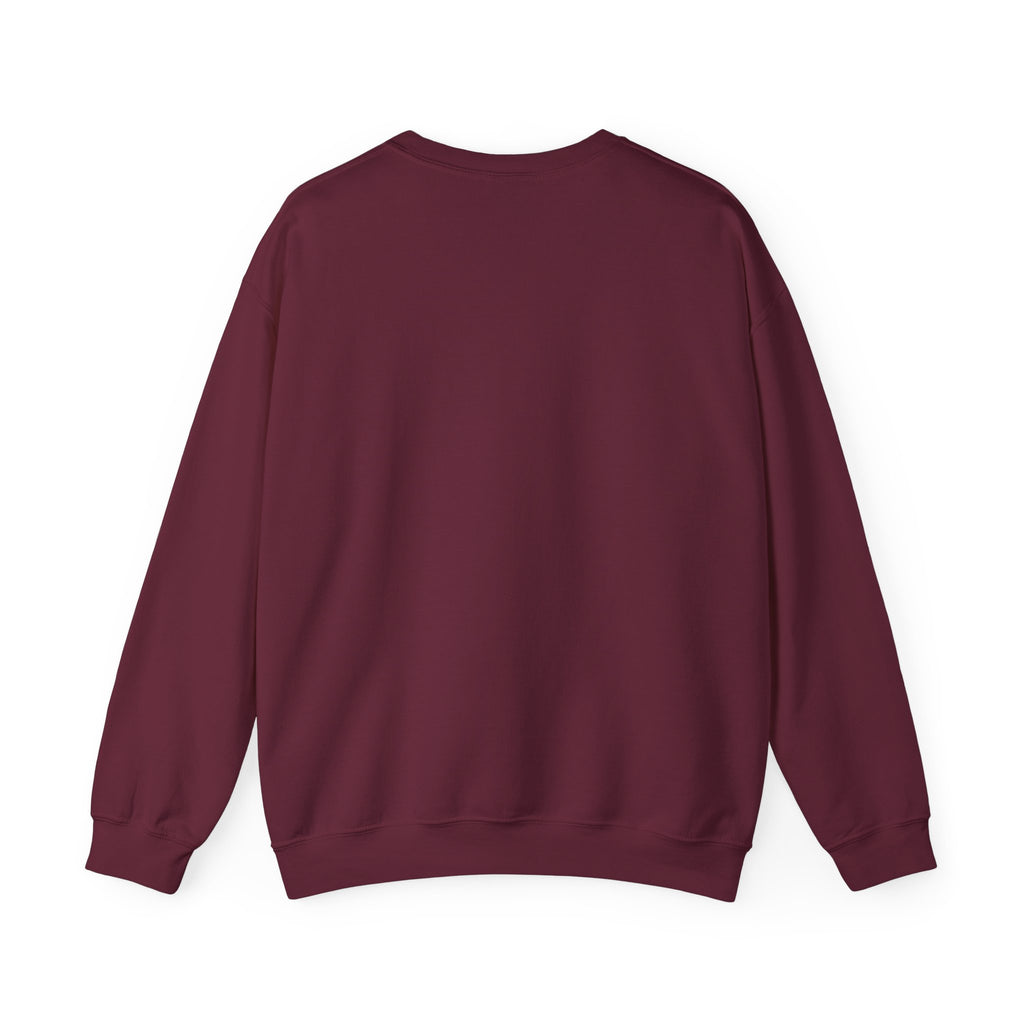 We Wear Maroon & White Spirit Crewneck