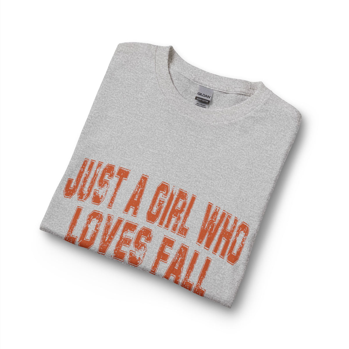 Just a Girl Who Loves Fall Long Sleeve Tee
