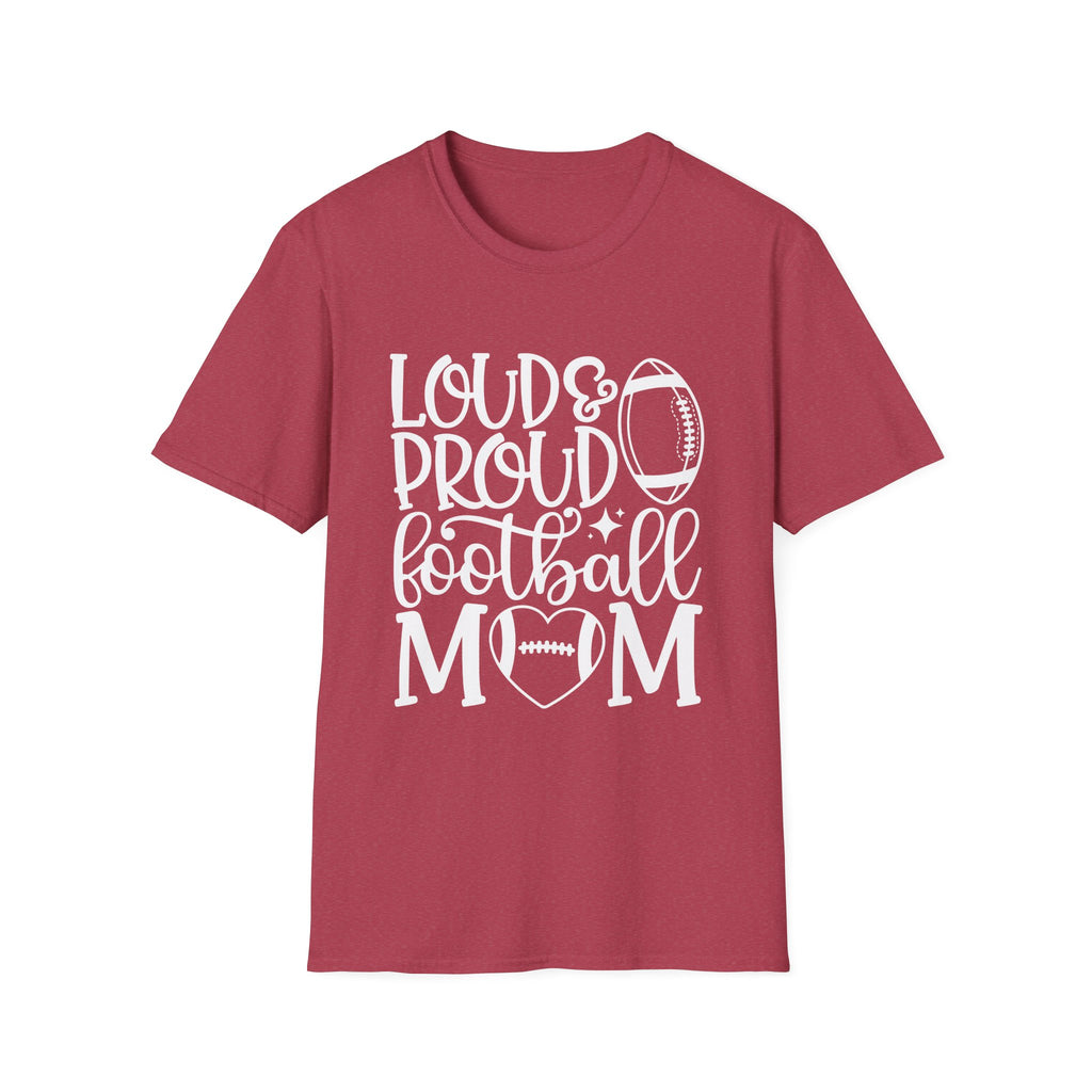 Loud & Proud Football Mom Tee