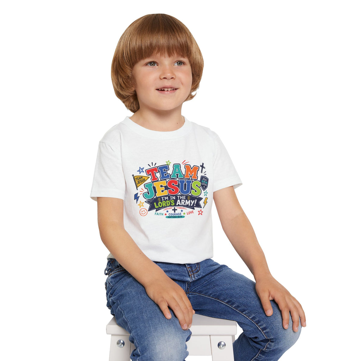 Team Jesus Toddler Tee