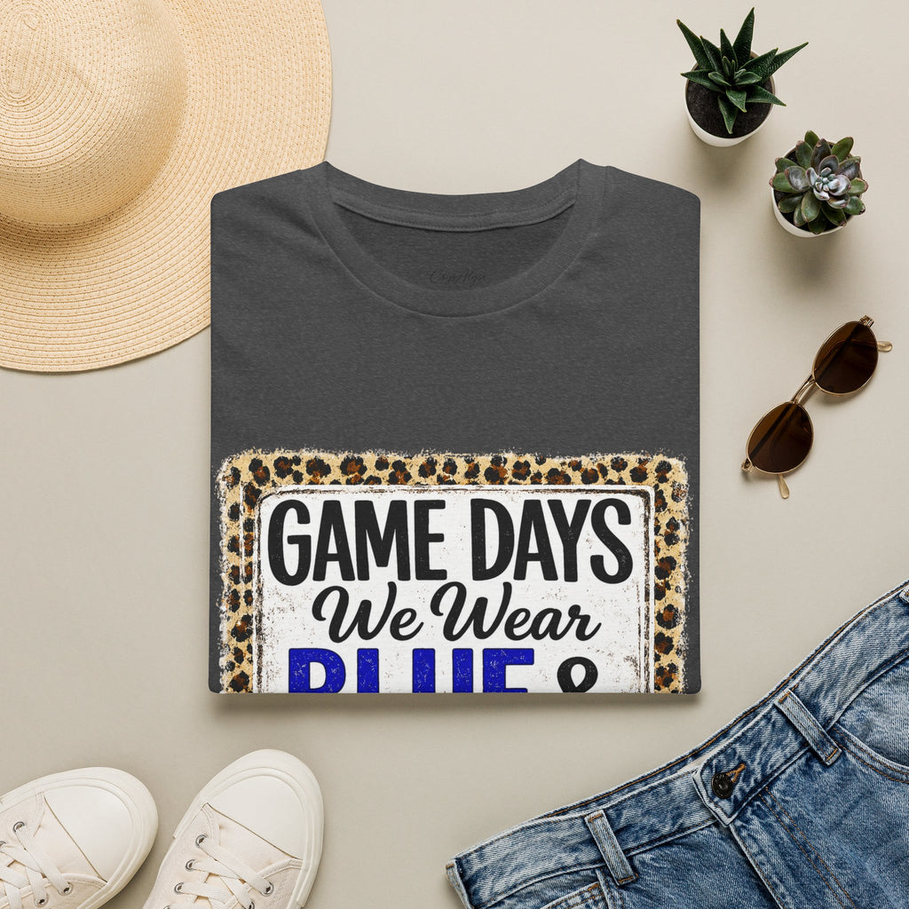 We Wear Blue & Gold Spirit Tee