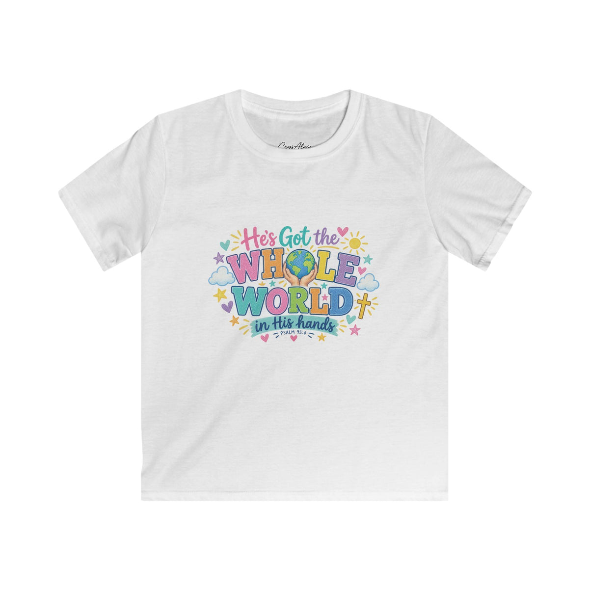 Whole World in His Hands Kids Tee