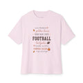 Football and Fall Tee - Cozy Pumpkin Season Graphic Shirt (Fall 2026)