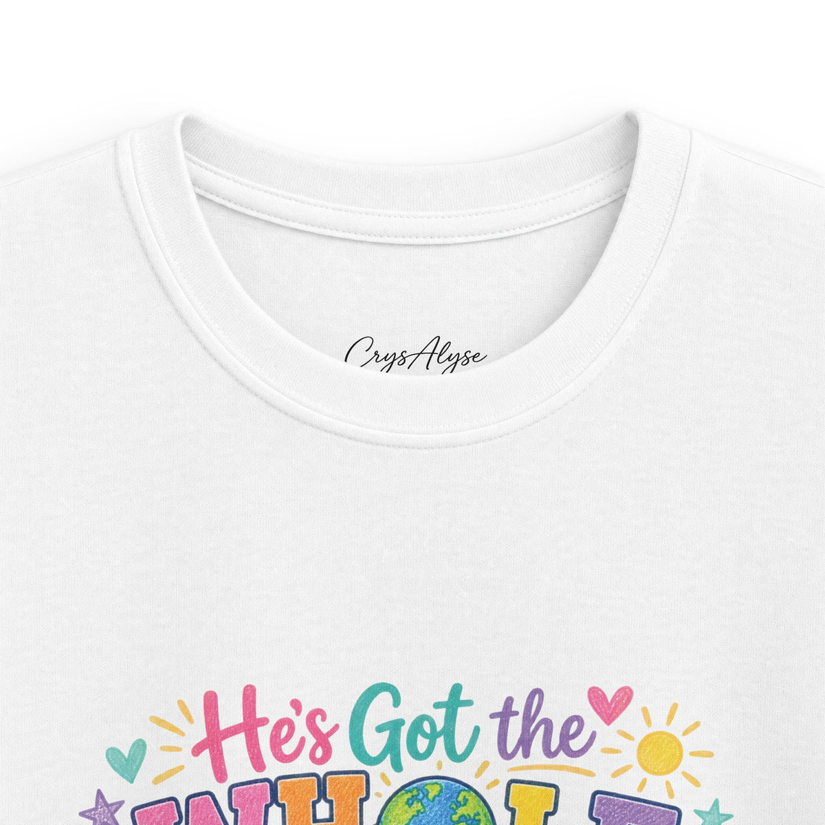 Whole World in His Hands Kids Tee