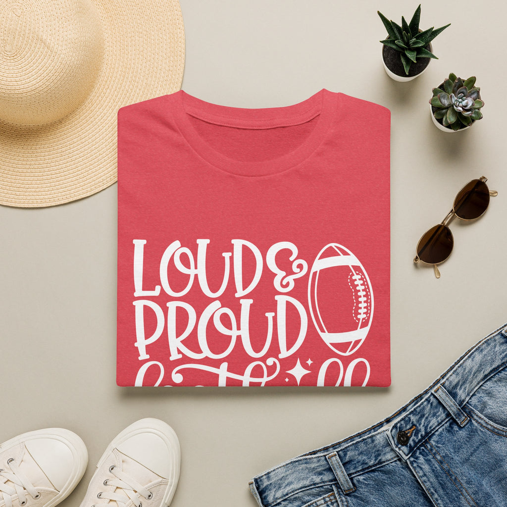 Loud & Proud Football Mom Tee