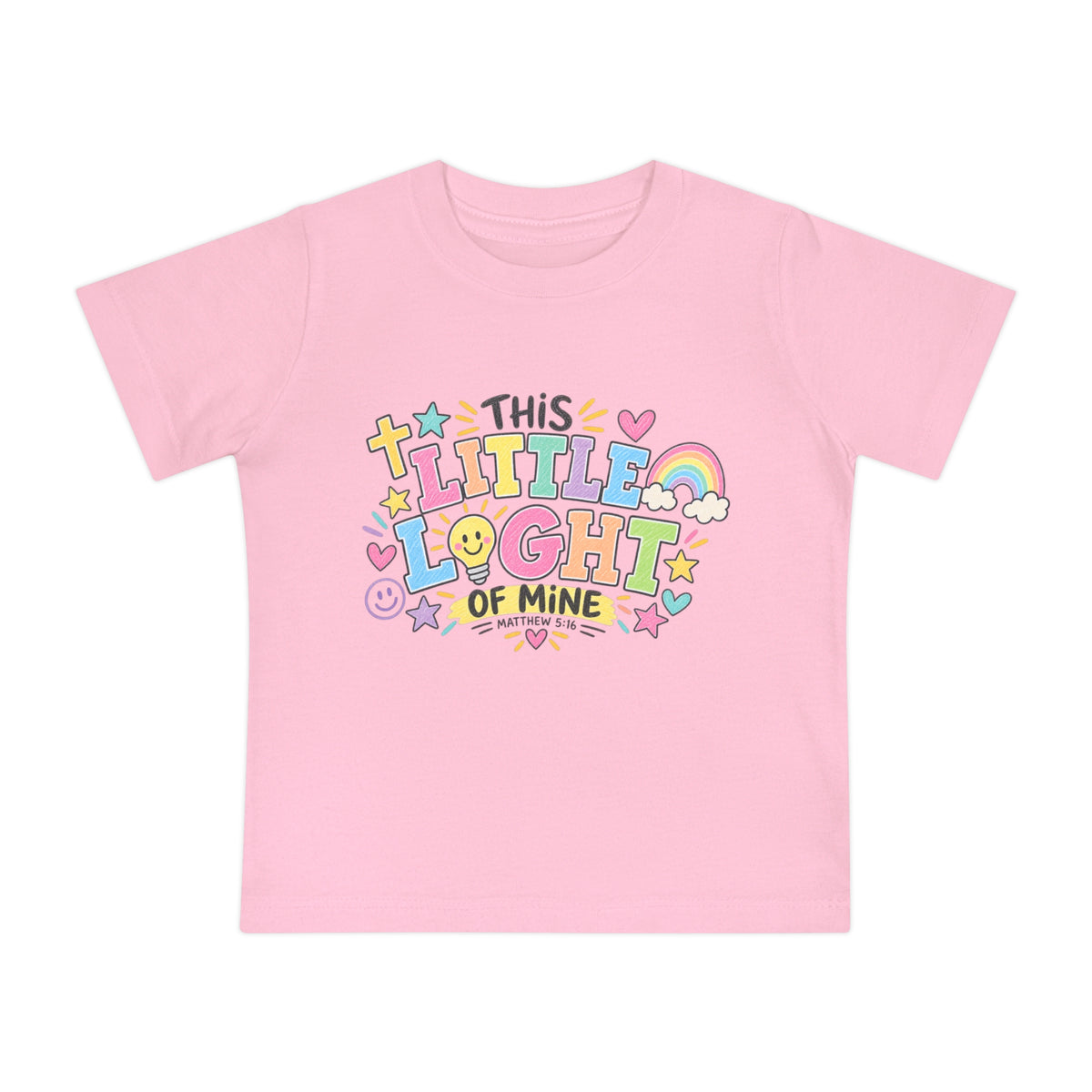 This Little Light of Mine Baby Girl Tee