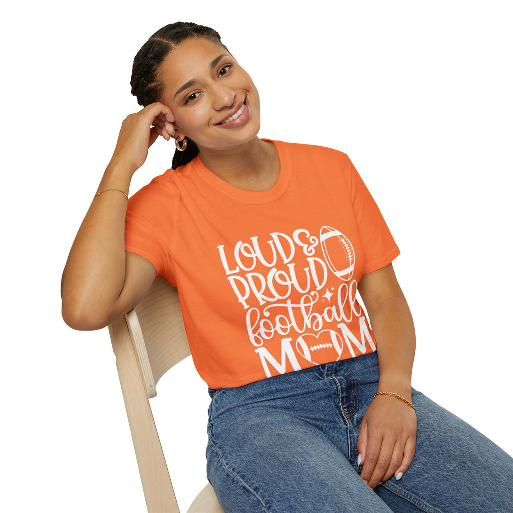 Loud & Proud Football Mom Tee