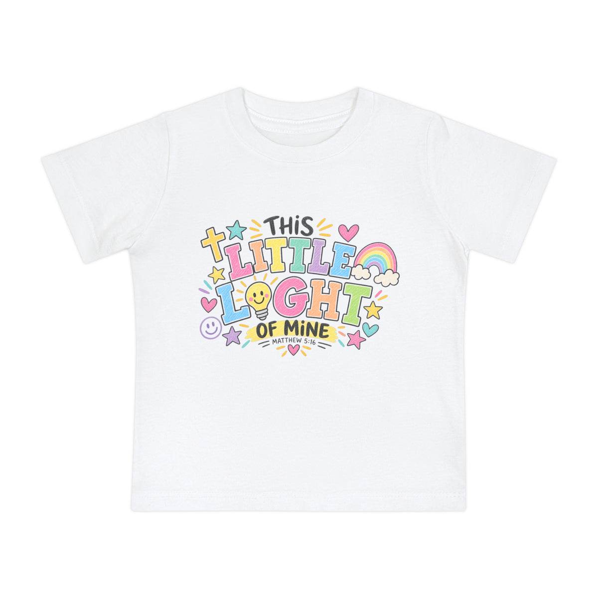 This Little Light of Mine Baby Girl Tee