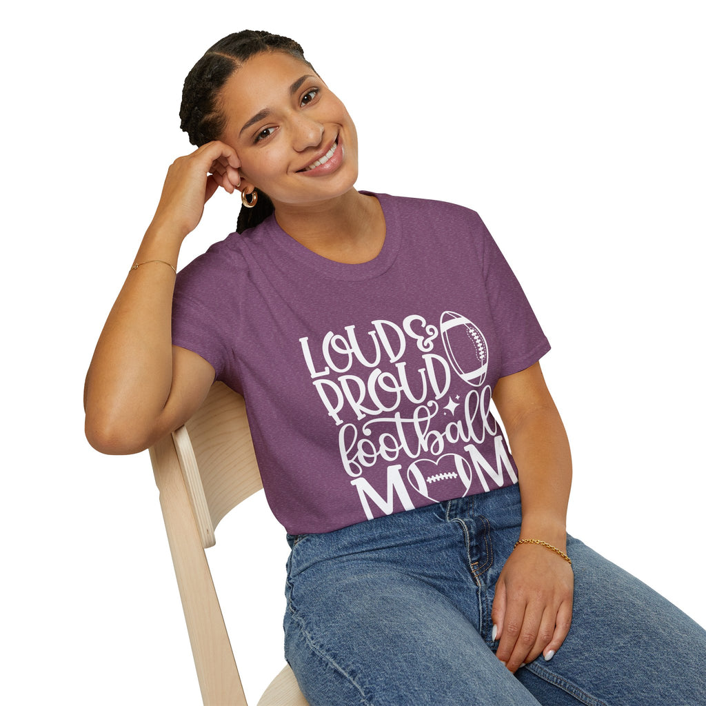 Loud & Proud Football Mom Tee