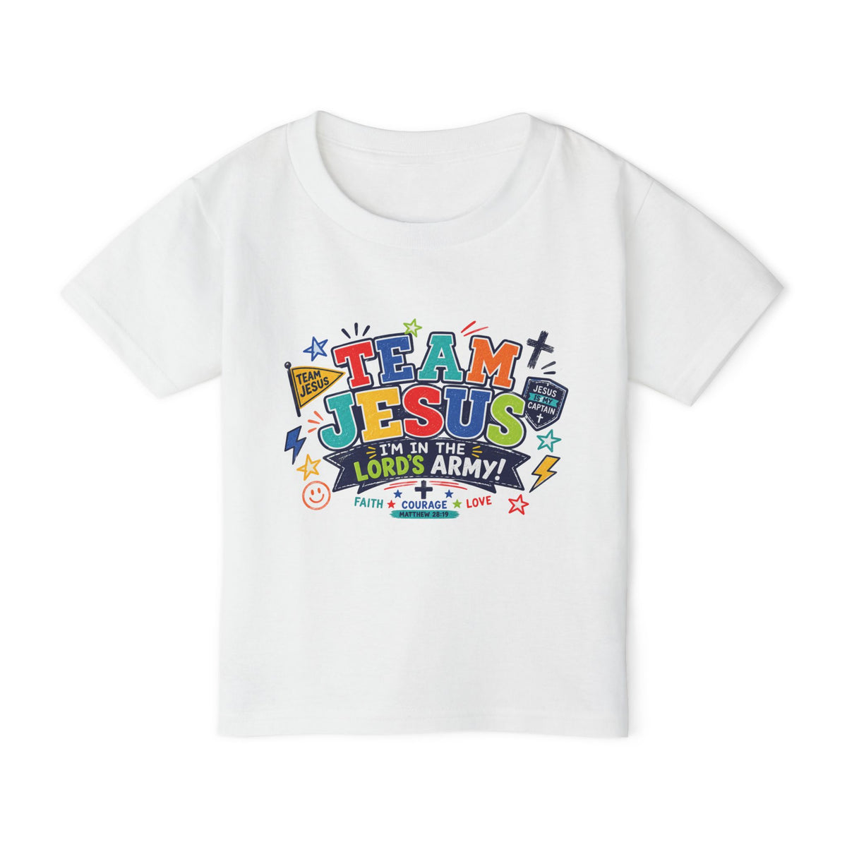Team Jesus Toddler Tee