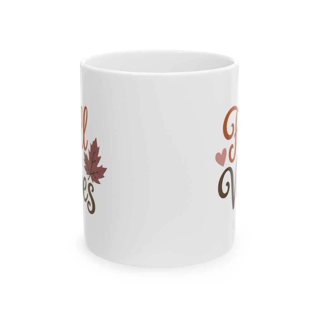 Fall Vibes Ceramic Mug