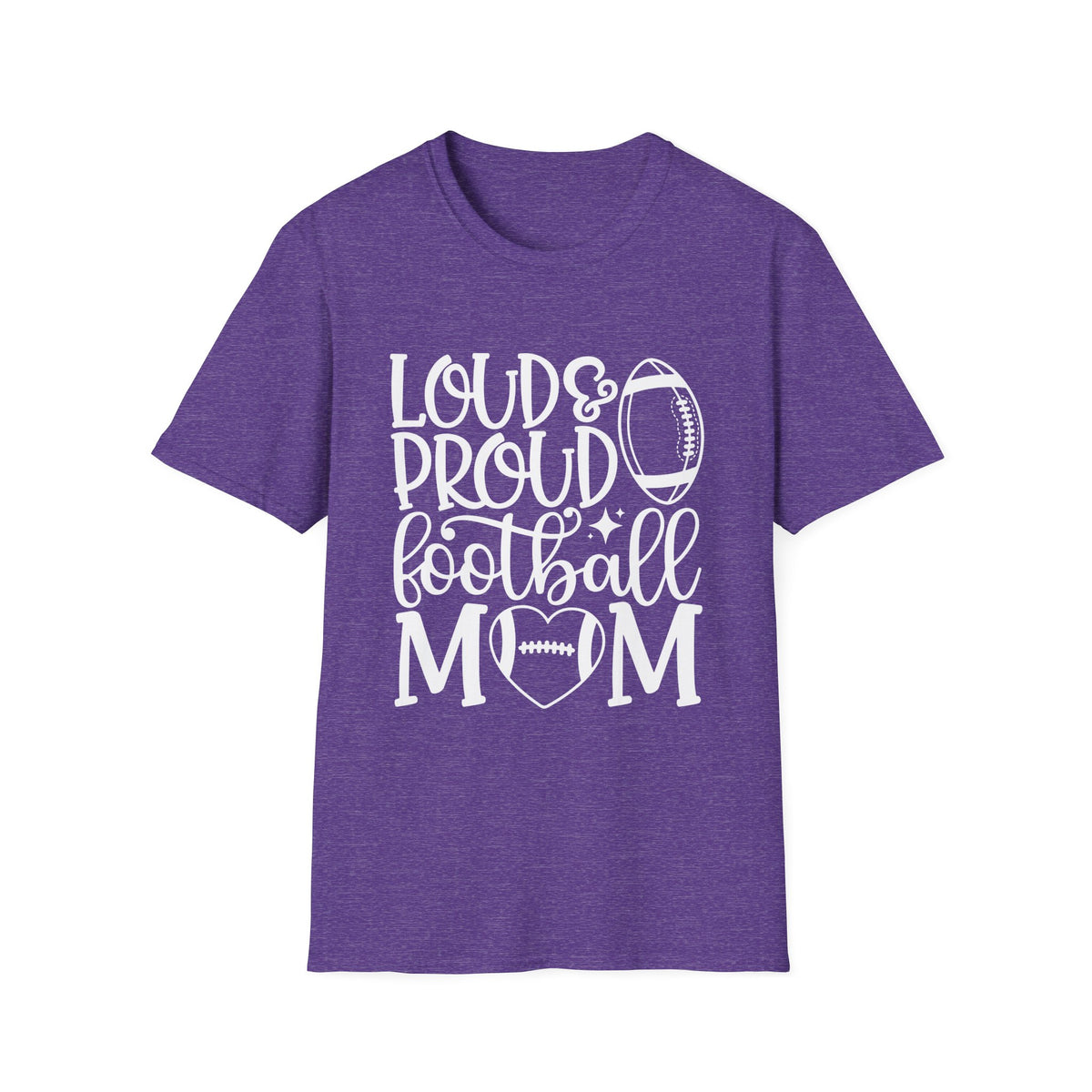 Loud & Proud Football Mom Tee