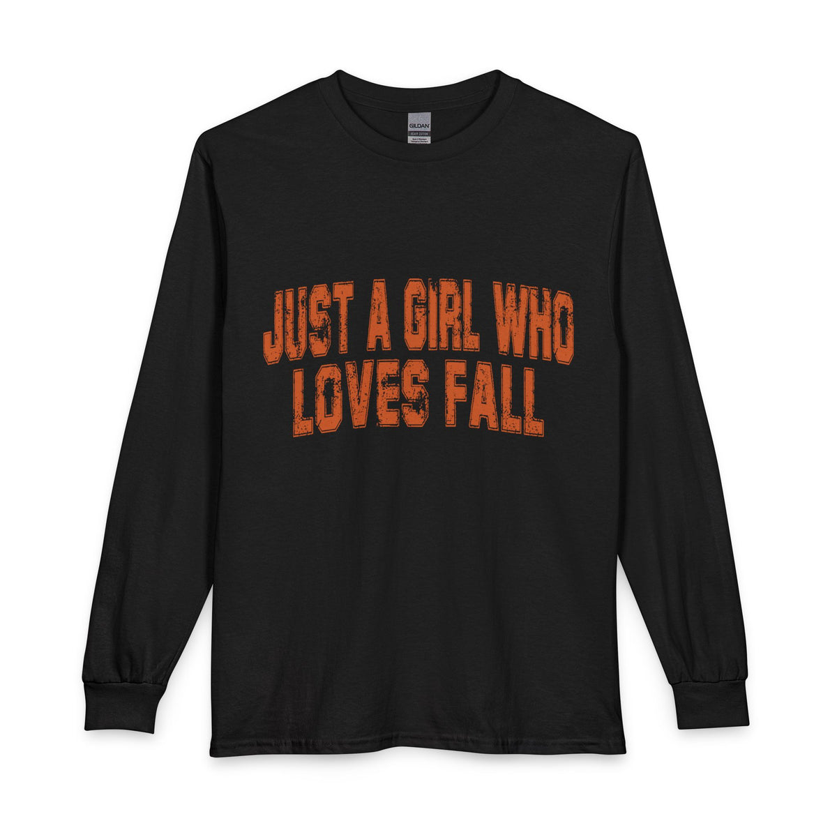 Just a Girl Who Loves Fall Long Sleeve Tee