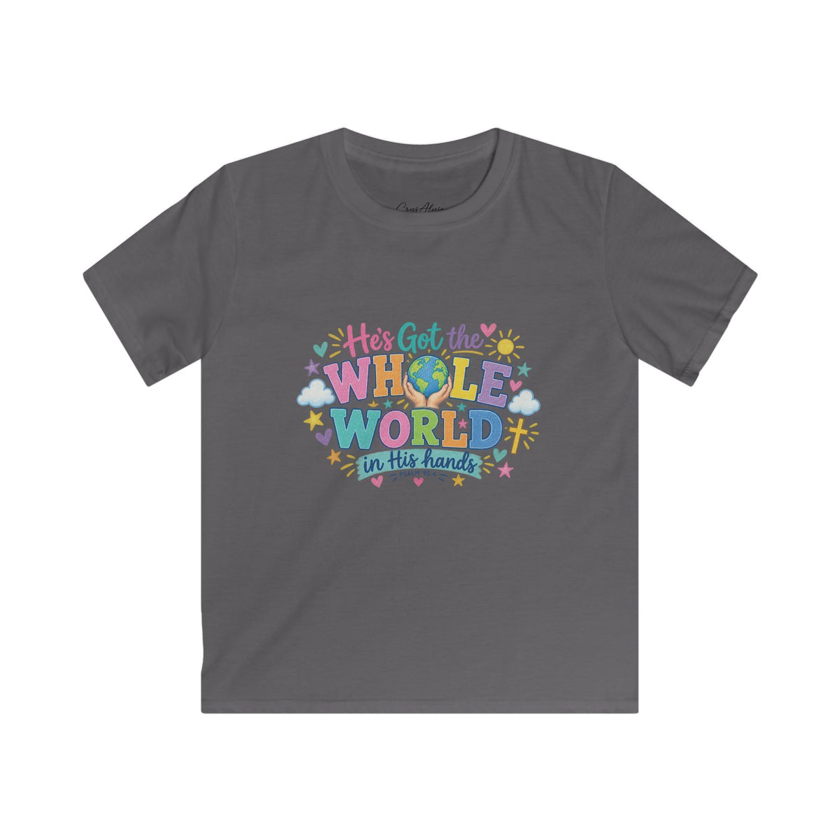 Whole World in His Hands Kids Tee