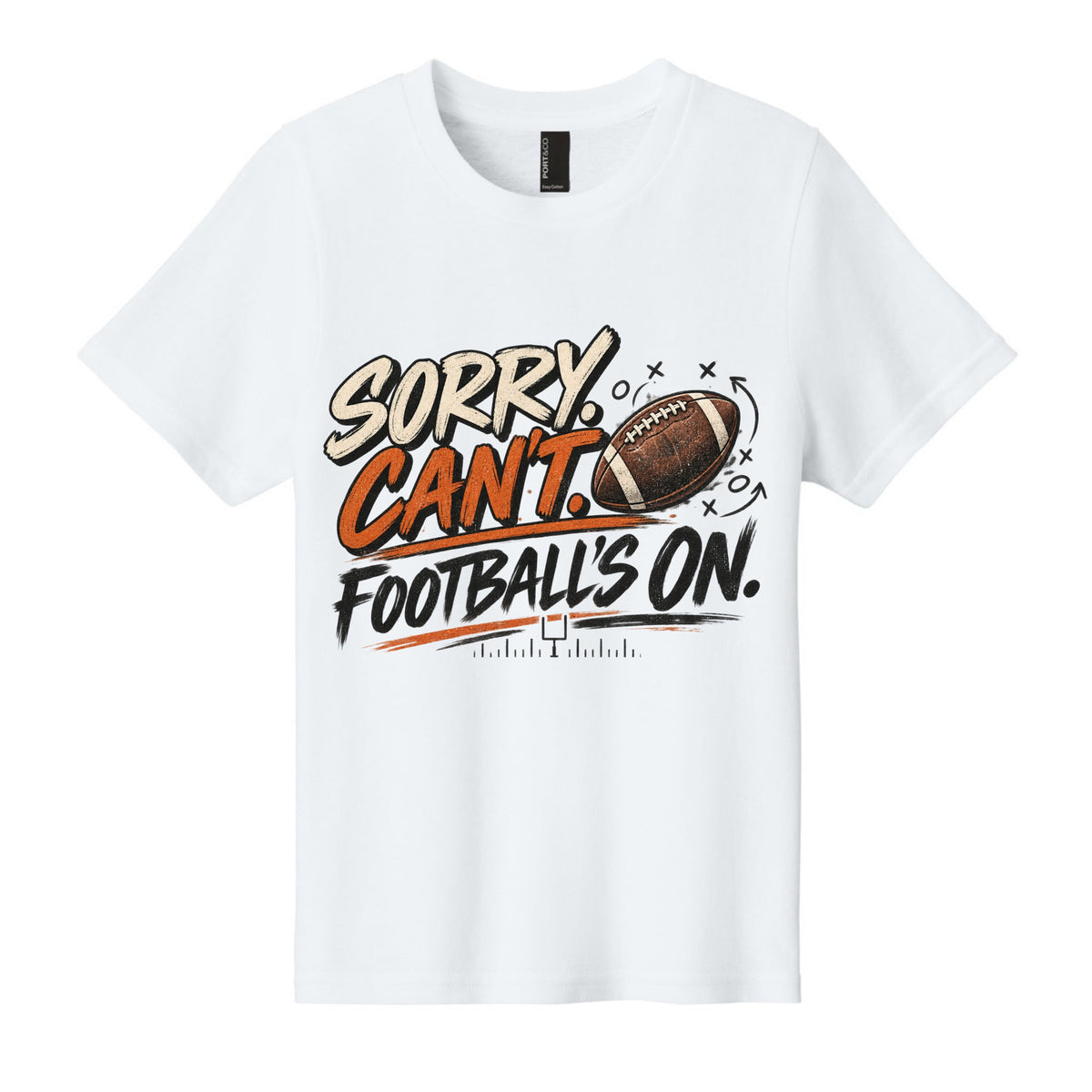Sorry, Can’t. Football’s On. Youth Tee