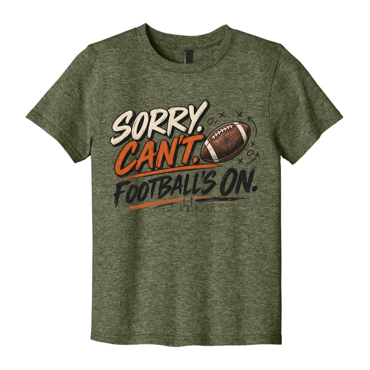 Sorry, Can’t. Football’s On. Youth Tee