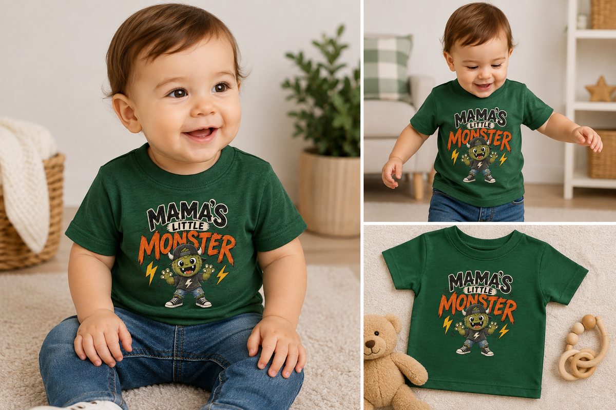 Mama’s Little Monster Infant Tee