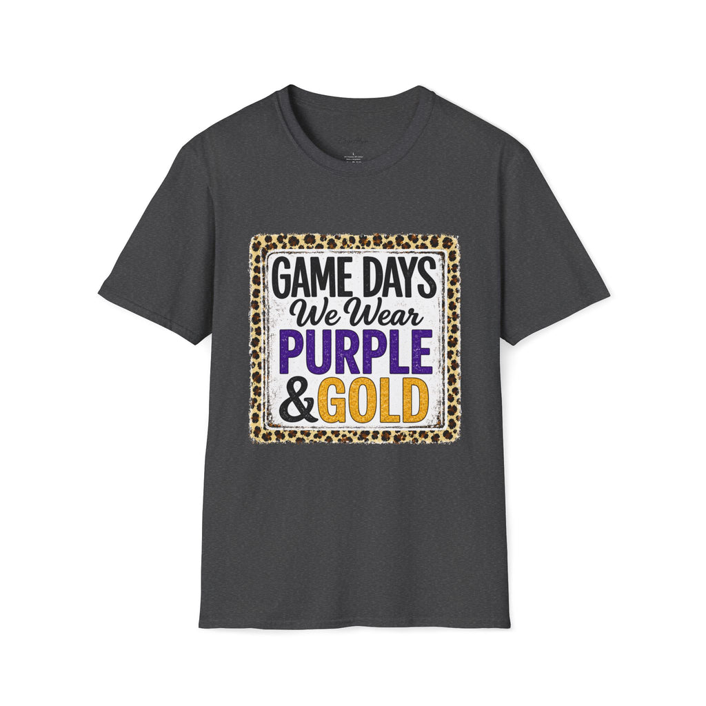 We Wear Purple & Gold Spirit Tee