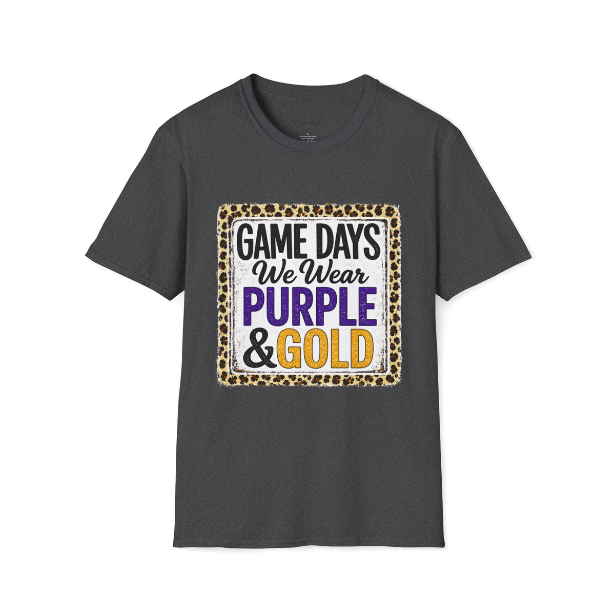 We Wear Purple & Gold Spirit Tee