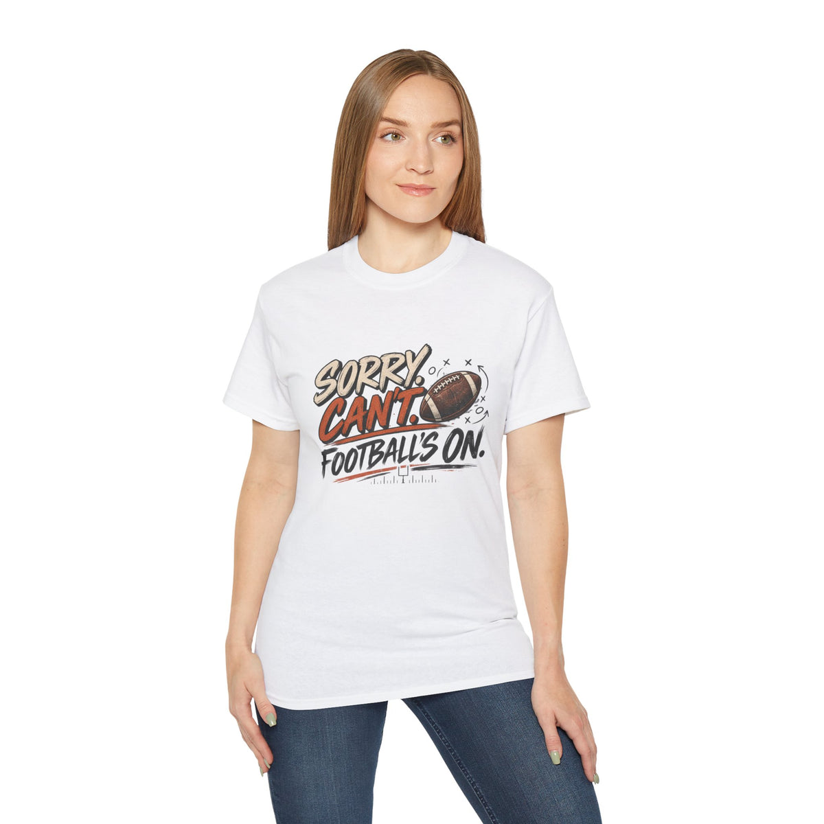 Sorry, Can’t. Football’s On. Tee