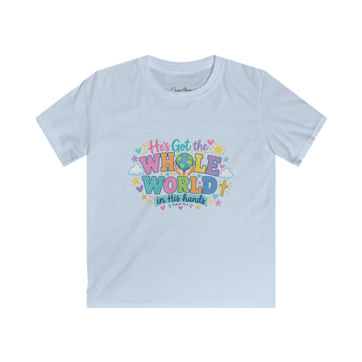Whole World in His Hands Kids Tee