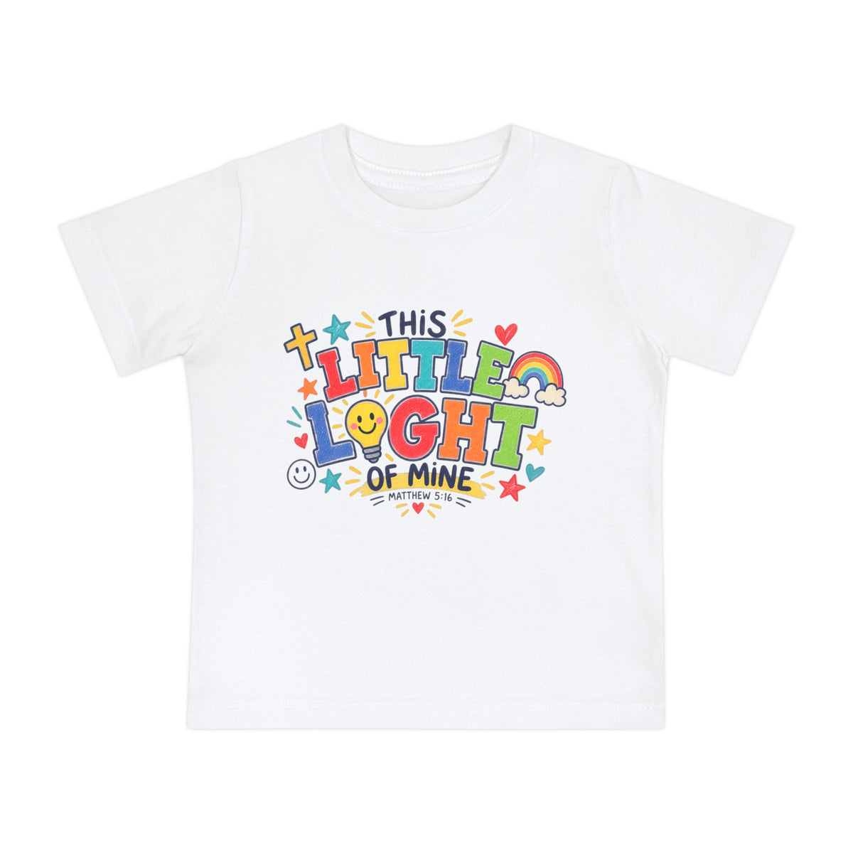 This Little Light of Mine Baby Boy Tee