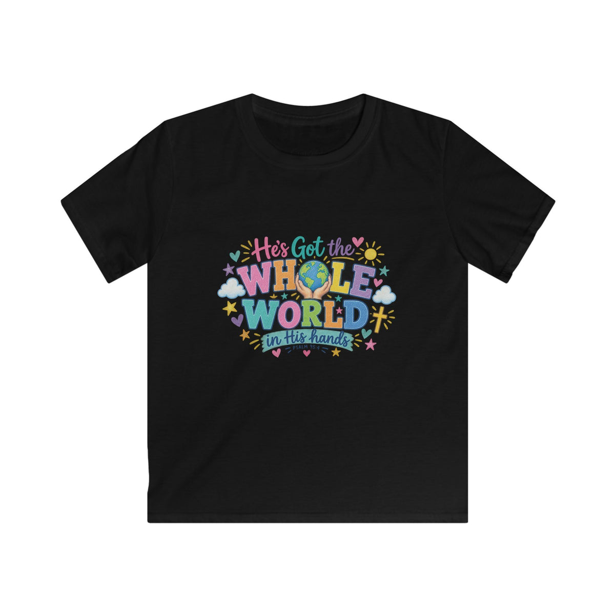 Whole World in His Hands Kids Tee