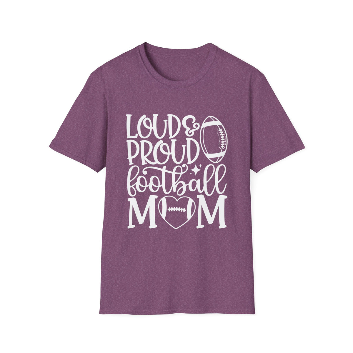 Loud & Proud Football Mom Tee