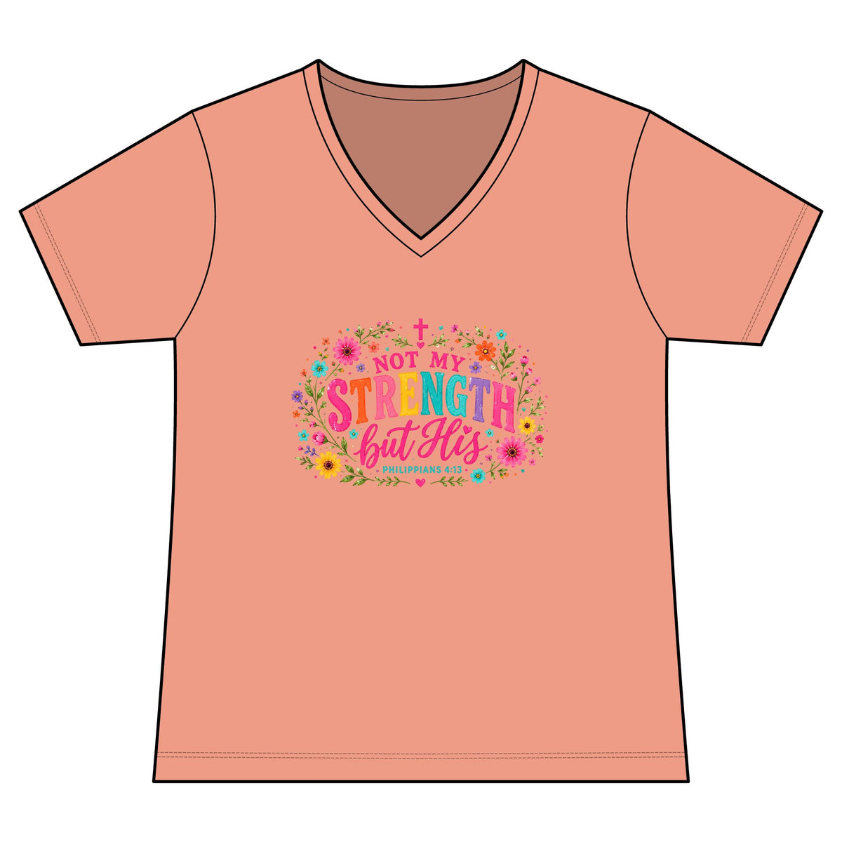 Not My Strength But His Tee