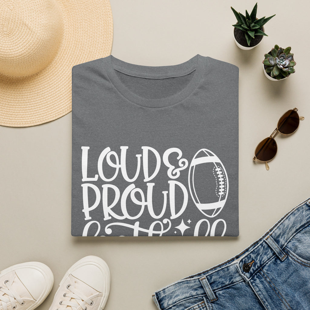 Loud & Proud Football Mom Tee