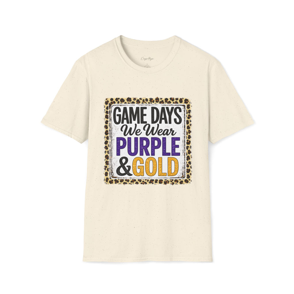 We Wear Purple & Gold Spirit Tee
