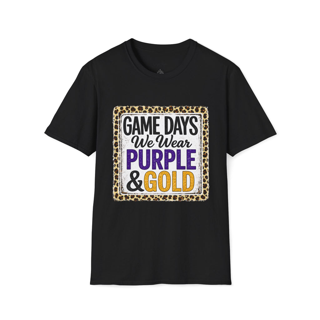 We Wear Purple & Gold Spirit Tee