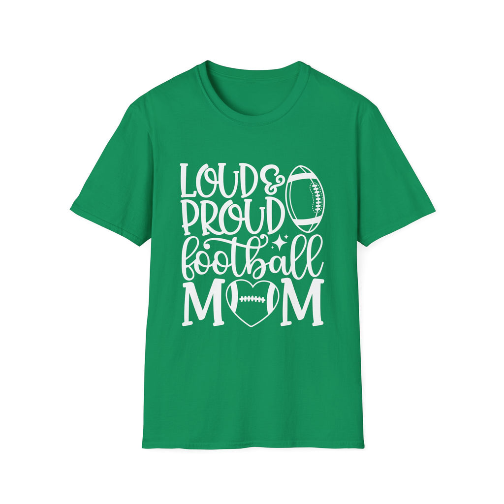 Loud & Proud Football Mom Tee