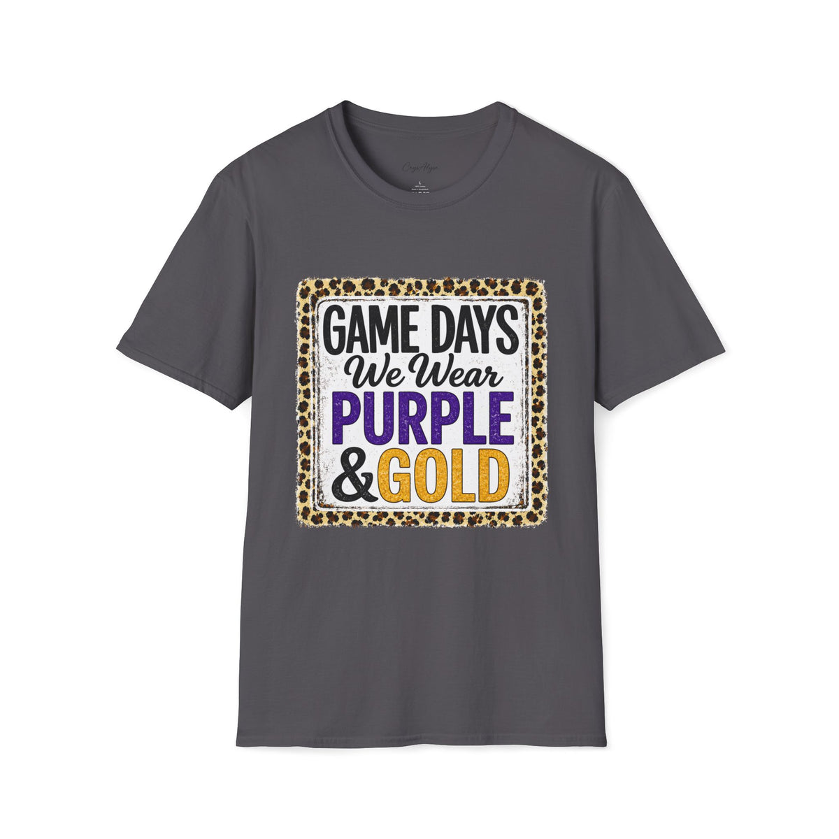 We Wear Purple & Gold Spirit Tee