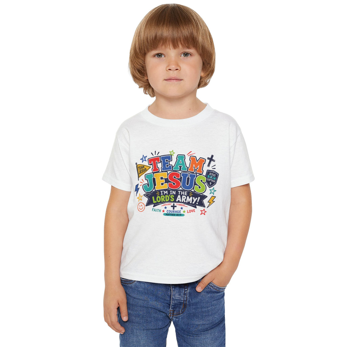 Team Jesus Toddler Tee