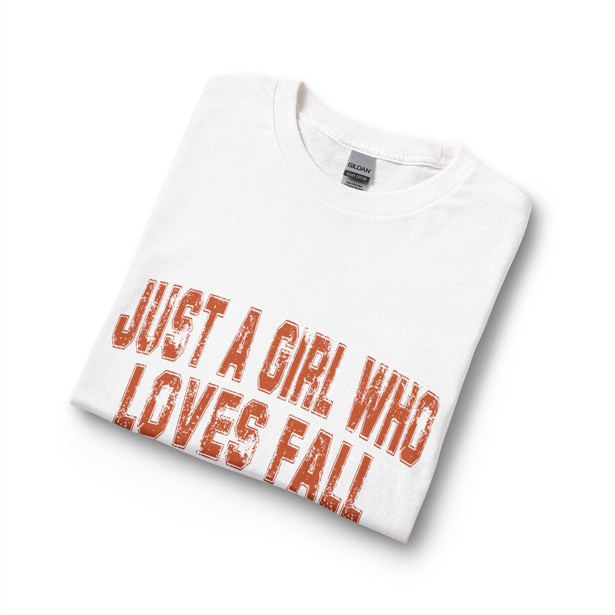 Just a Girl Who Loves Fall Long Sleeve Tee