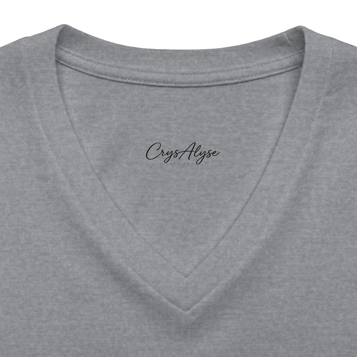Cheer Mom Maroon V-Neck Tee