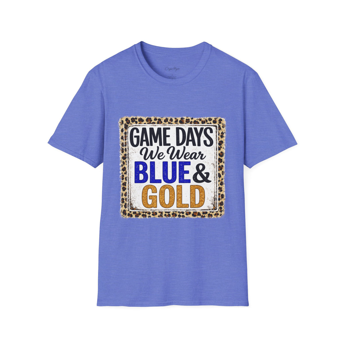 We Wear Blue & Gold Spirit Tee