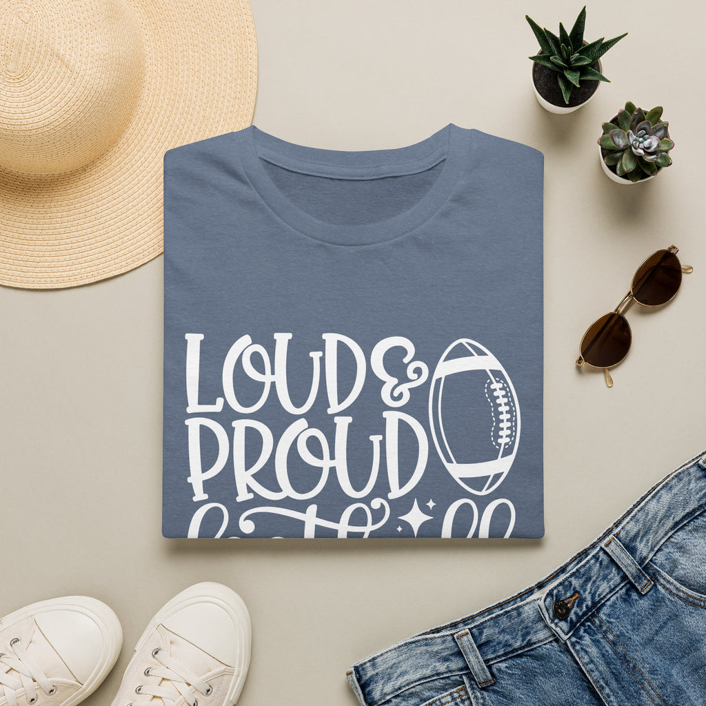 Loud & Proud Football Mom Tee