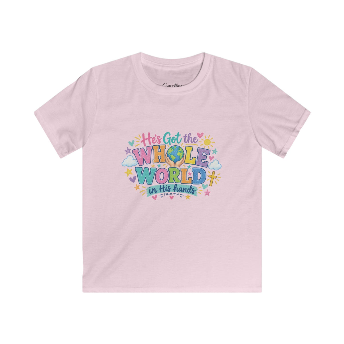 Whole World in His Hands Kids Tee