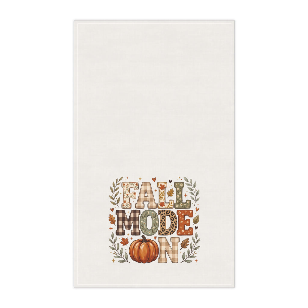 Fall Mode On Tea Towel